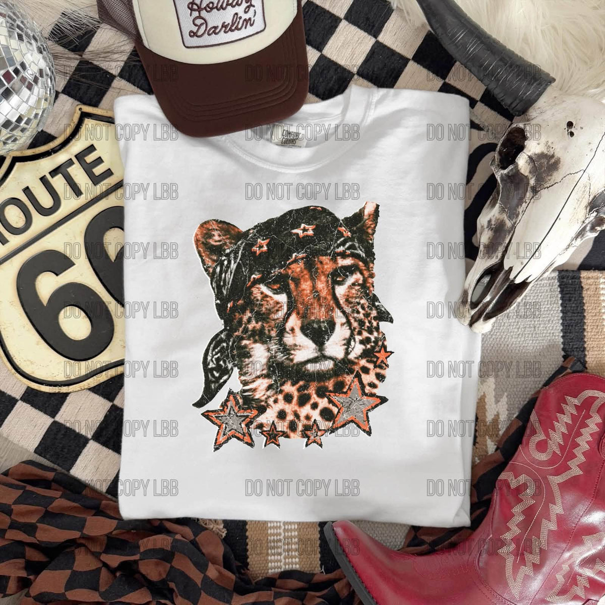Leopard Bandana Vintage