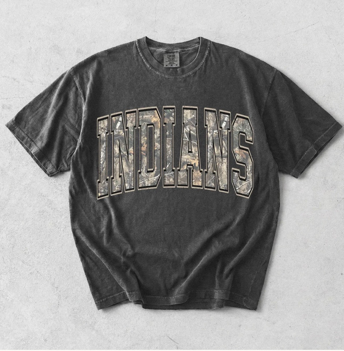 Custom Washed Camo Mascot