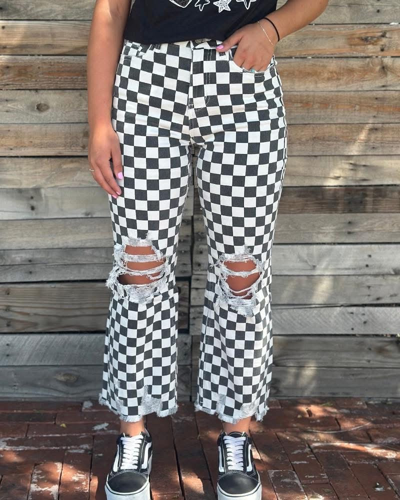 Pre Order Round The Track Jeans