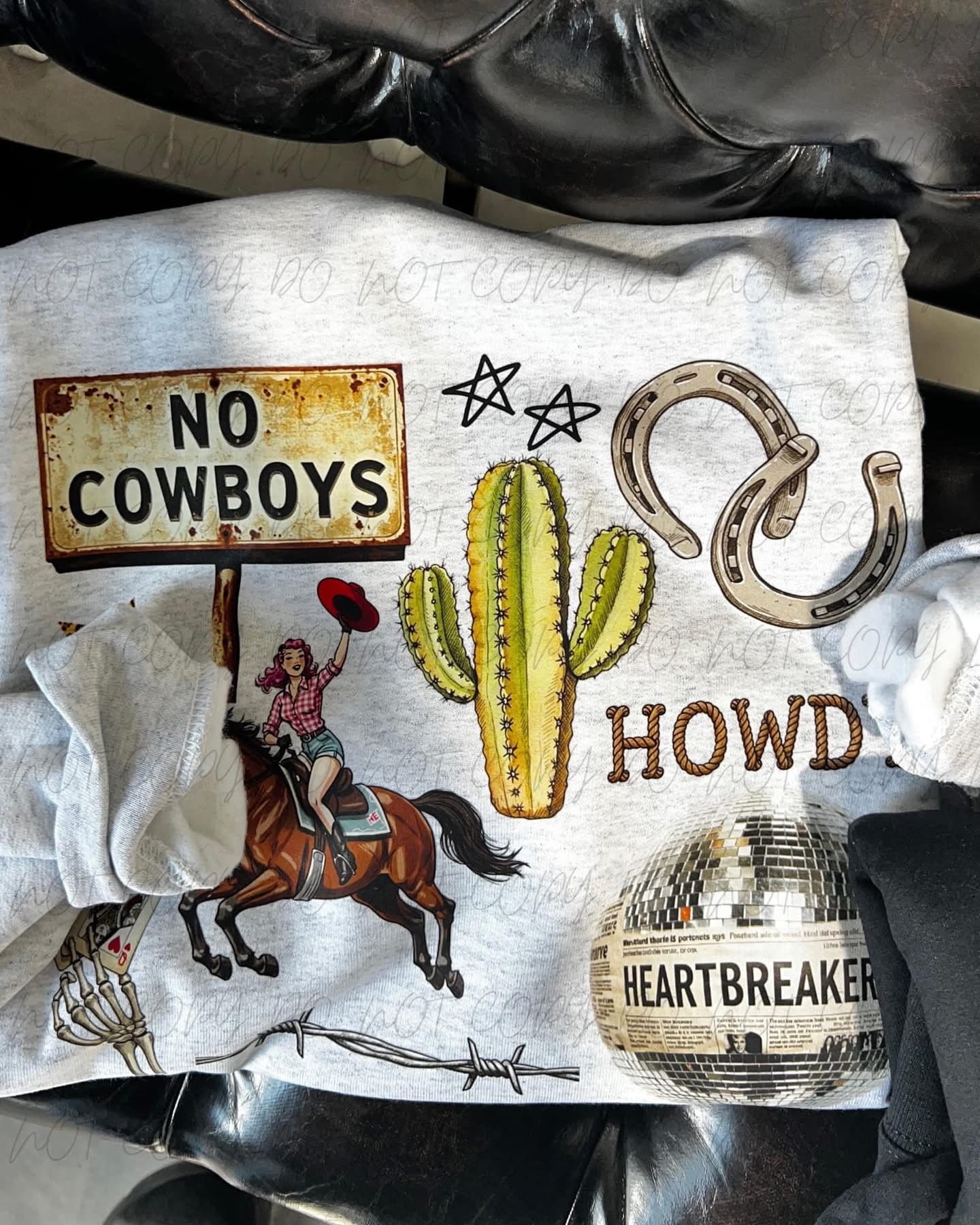 No Cowboys Collage