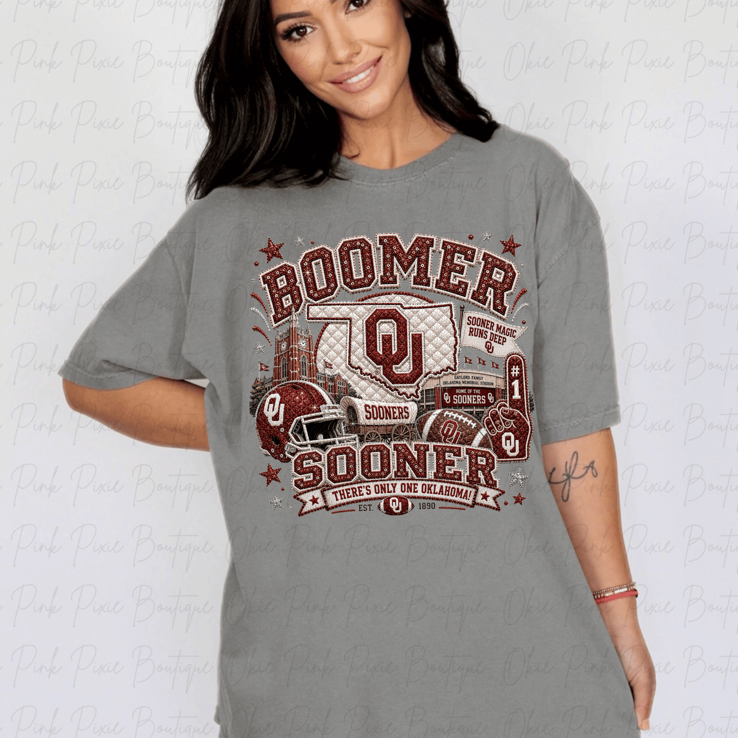 Boomer Sooner Graphic Tee_Toddler